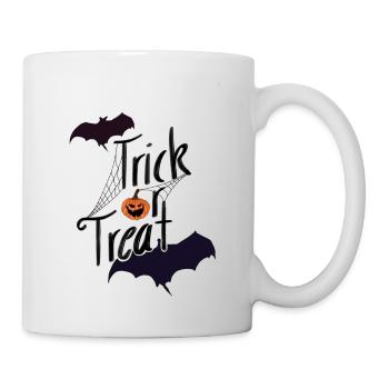 Truc ou friandise d’Halloween - Mug blanc - blanc - Droite