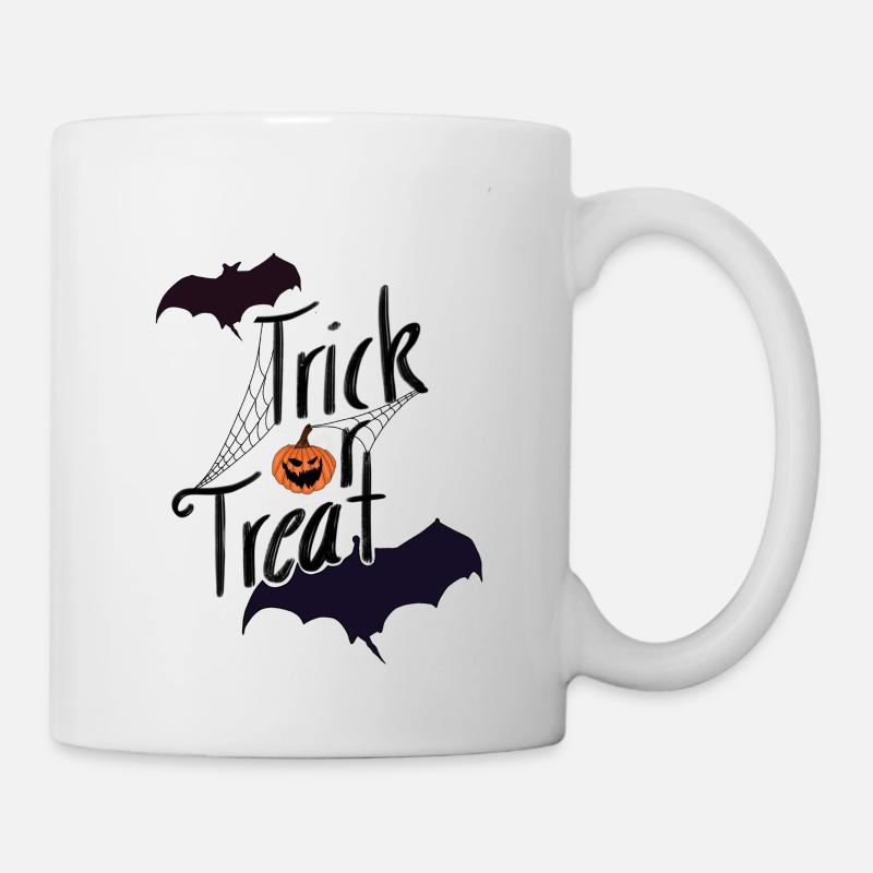 Truc ou friandise d’Halloween - Mug blanc - blanc