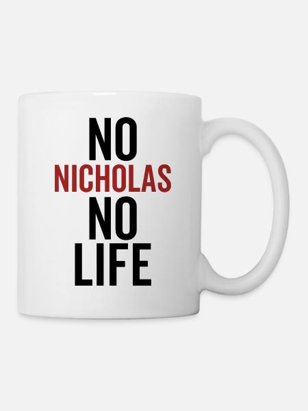 Nein Nikolaus Kein Leben - Tasse - Weiß