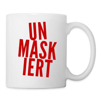 UN MASKED - Démasqué - Démasqué. NOUVEAU HIT! - Mug blanc - blanc - Droite