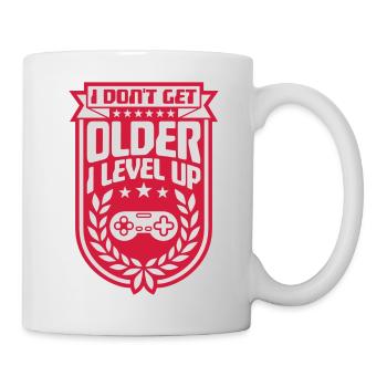get older level up - Mug - white - Right