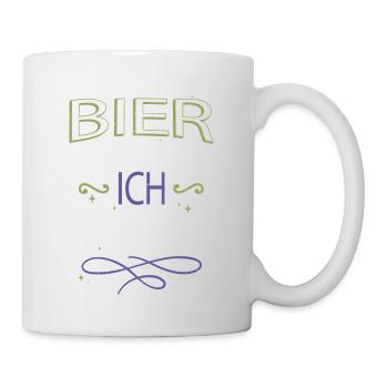 gerste statement kneipe geschenkidee - Tasse - Weiß - Rechts