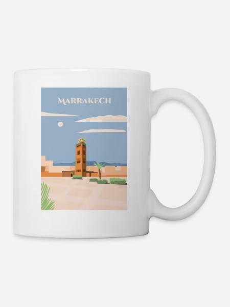 Marrakech - Tasse - Weiß