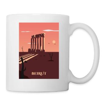 BEIRUT - Tasse - Weiß - Rechts