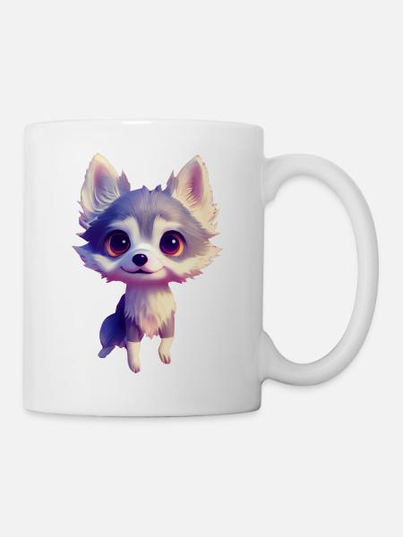 Alaskan Klee Kai Hund - Alaskan Klee Kai - Tasse - Weiß