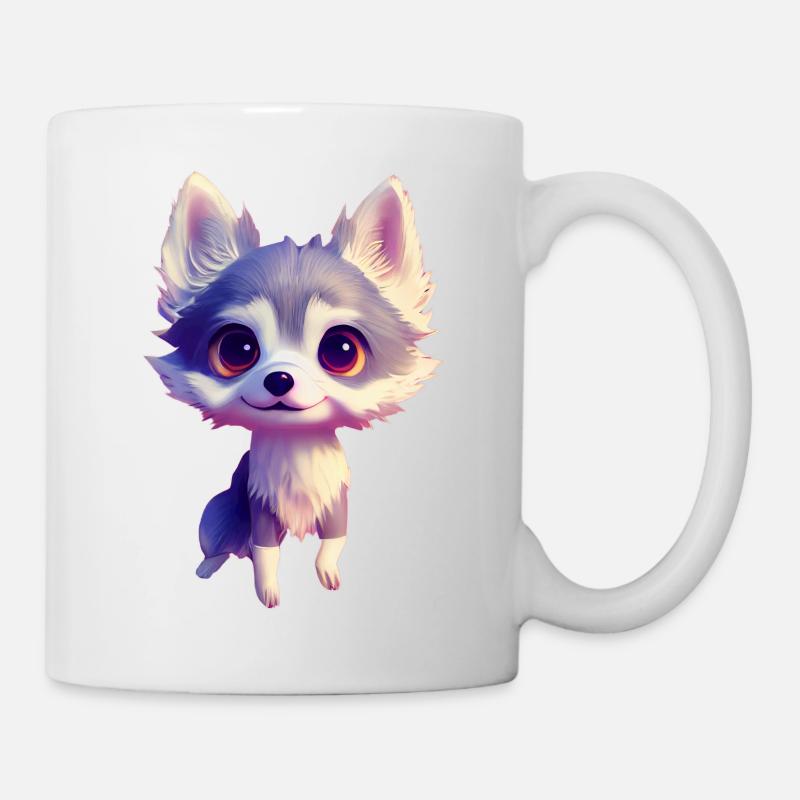 Alaskan Klee Kai Hund - Alaskan Klee Kai - Tasse - Weiß