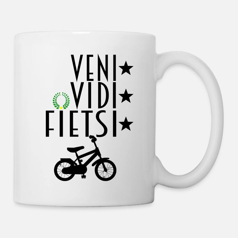 VENI VIDI ( FIETSI ) VICI - Mug blanc - blanc