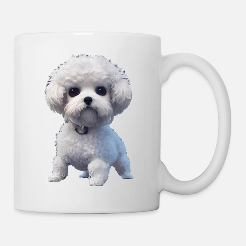 Bichon Frise Dog - Bichon Frise - Mug - white