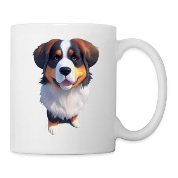 Australian Shepherd Dog - Australian Shepherd - Mug - white - Right