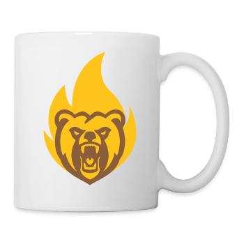 Strong Bear Flame - Mug - white - Right