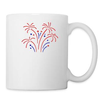 Pocket Feuerwerk 1 - Tasse - Weiß - Rechts