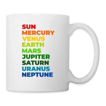 Solar system - Mug - white - Right