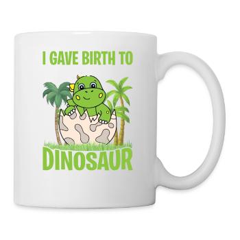 Cute Dino Little Dinosaur - Mug - white - Right