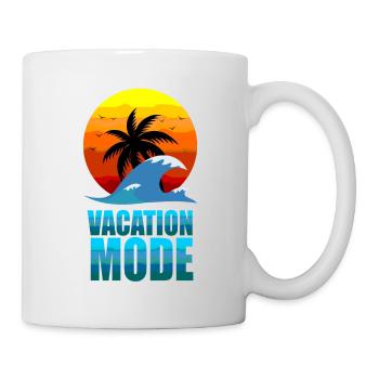Vacation Mode - Mug - white - Right