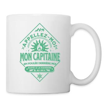 Appellez-moi mon Capitaine.. - Mug blanc - blanc - Droite