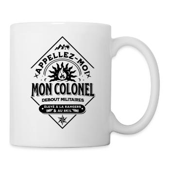 Appellez-moi mon Colonel.. - Mug blanc - blanc - Droite