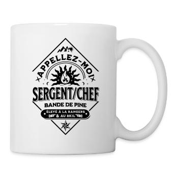 Appellez-moi Sergent-chef, bande de Pi...CN - Mug blanc - blanc - Droite