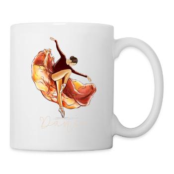 Balerina Balletttanz Ballerina Geschenk - Tasse - Weiß - Rechts