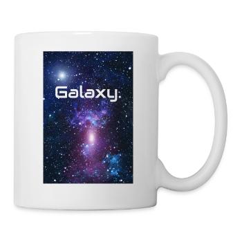 Galaxy Wort Universum Sterne Milchstraße Geschenk - Tasse - Weiß - Rechts