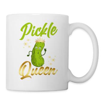 Pickle Queen Cucumber Pickles - Mug - white - Right
