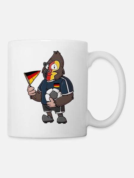 German gorilla - Mug - white