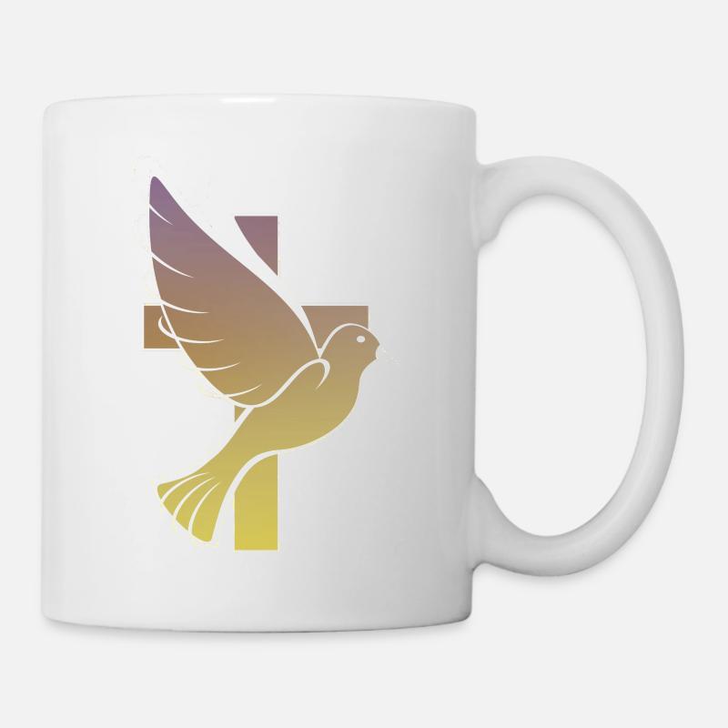 Colombe - Mug blanc - blanc