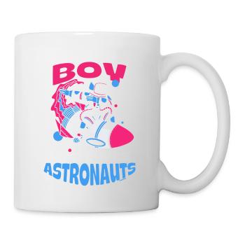 Seulement un garçon qui aime les astronautes - Mug blanc - blanc - Droite