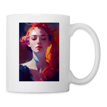 Ishtar in Flammen - Tasse - Weiß - Rechts