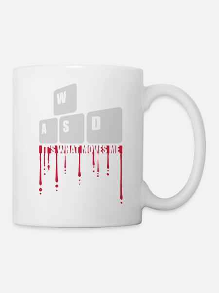 its what moves me - Tasse - Weiß