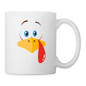 Turkey Thanksgiving Costume - Mug - white - Right