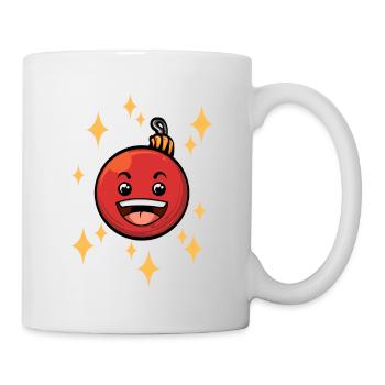 Funny Christmas Ball #1/9 - Mug - white - Right