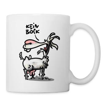 Ziege - Tasse - Weiß - Rechts