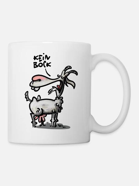 Ziege - Tasse - Weiß