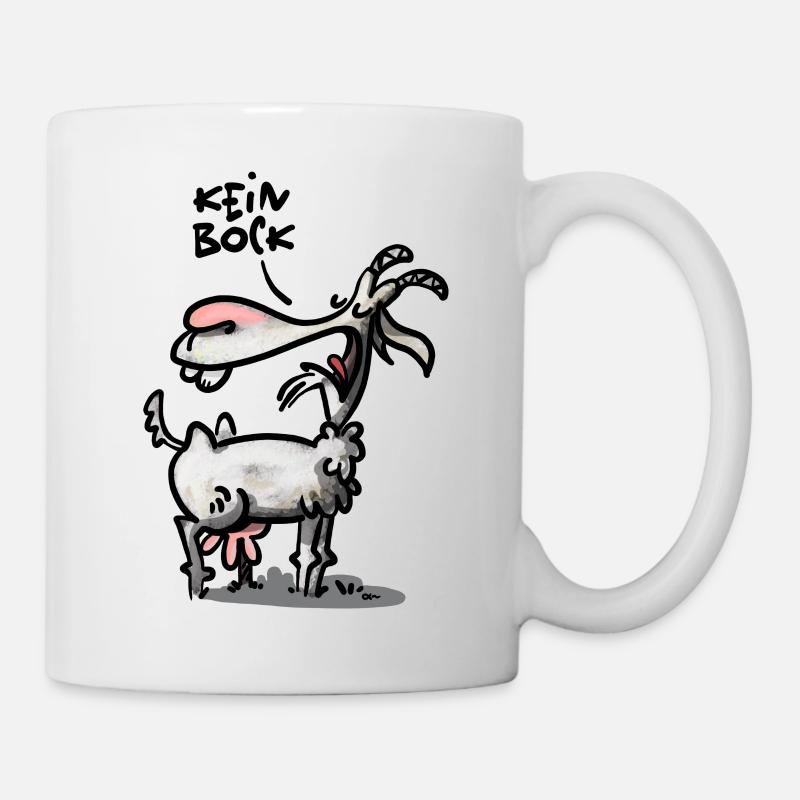 Ziege - Tasse - Weiß