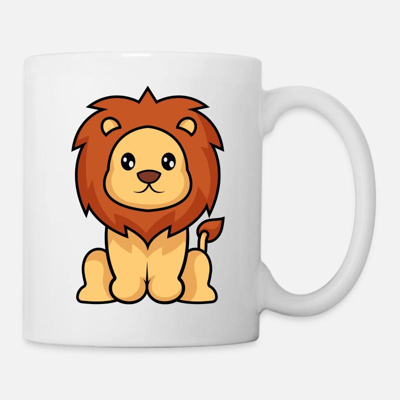 Sternzeichen Löwe - Tasse - Weiß