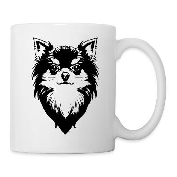 Hund Dog - Tasse - Weiß - Rechts
