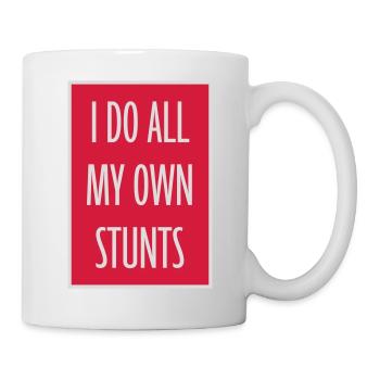 Toutes mes propres cascades - Mug blanc - blanc - Droite