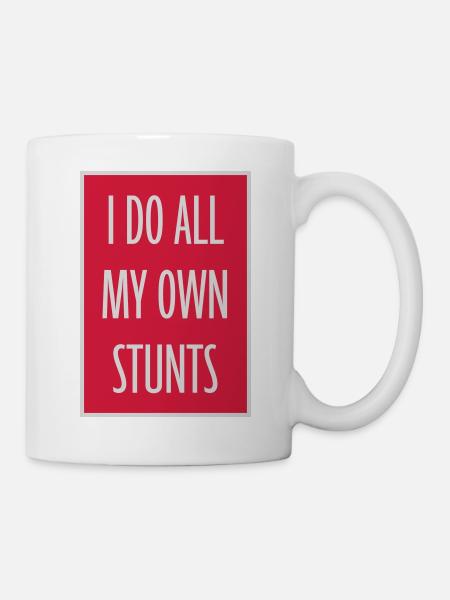Toutes mes propres cascades - Mug blanc - blanc