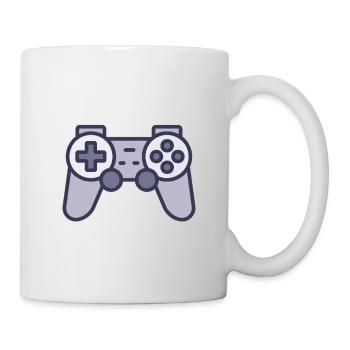 SORRY, I'M LATE! HAD TO GET TO A SAVE POINT - Tasse - Weiß - Rechts