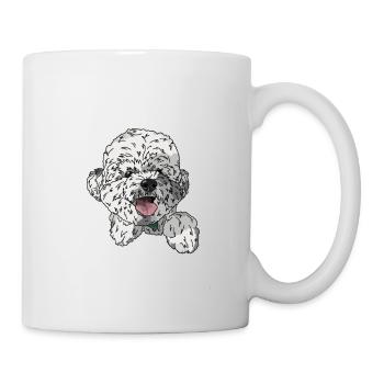 Hündchen - Tasse - Weiß - Rechts