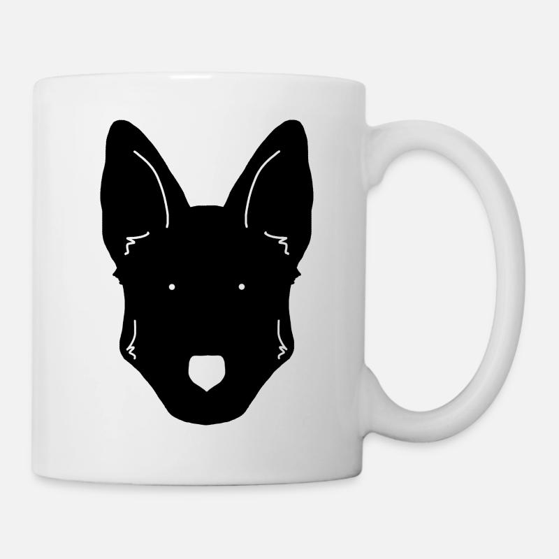 German Shepherd Design - Tasse - Weiß