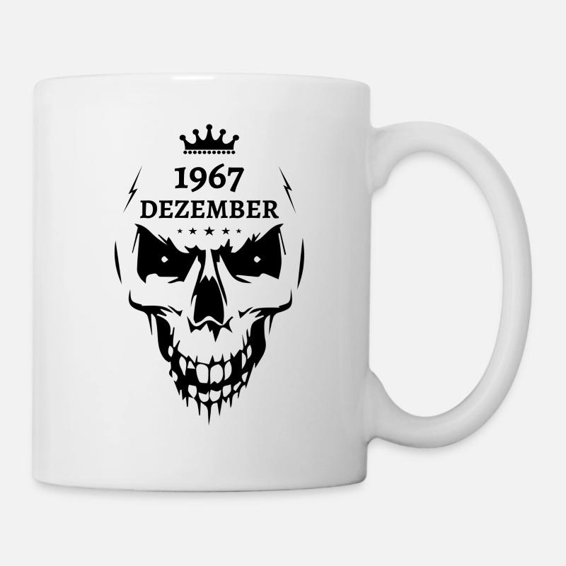 Décembre 1967 Crâne - Mug blanc - blanc