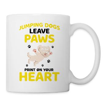 Water sports for dogs and dog water sports - Mug - white - Right