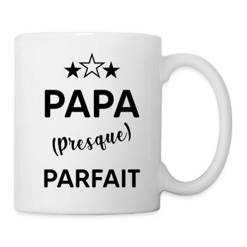 Papa presque parfait - Mug blanc - blanc - Droite