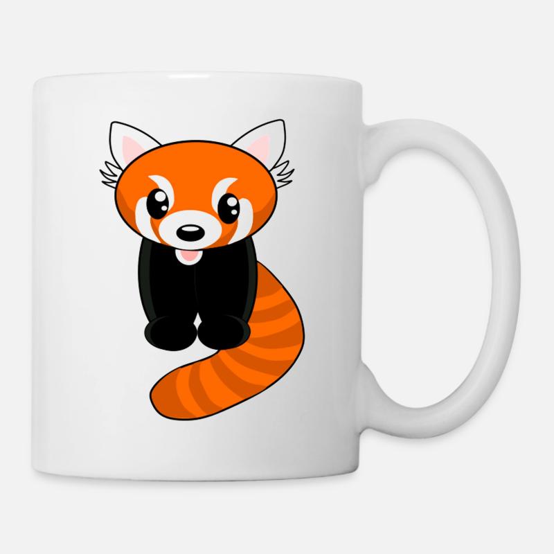 Kleiner Panda - Tasse - Weiß