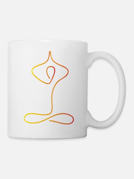 Namaste - Mug - white