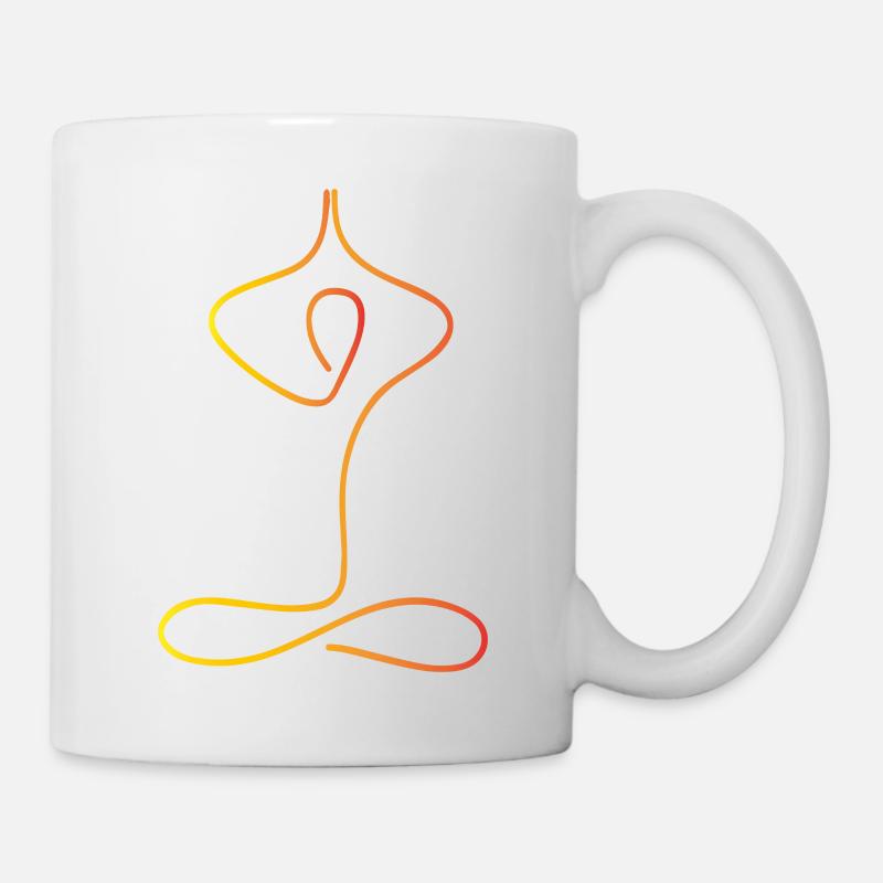 Namaste - Mug - white