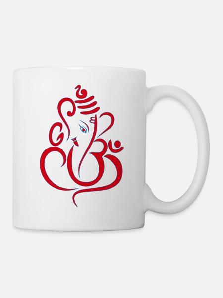Ganesha Design - Mug - white