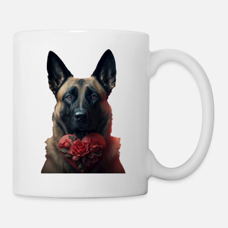 Malinoi's Valentine's Day - Mug - white