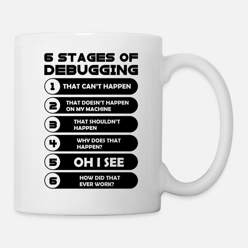 Programmation - Mug blanc - blanc